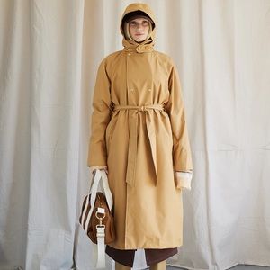 Boheme X Fairechild Rain Coat Dune Size XXL